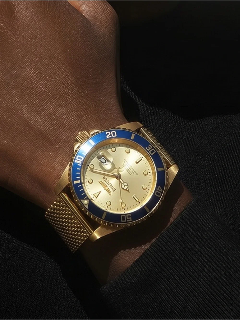 Invicta Grand Diver Bastian Automatic Men’s Watch, 200m, Blue Bezel, 47mm